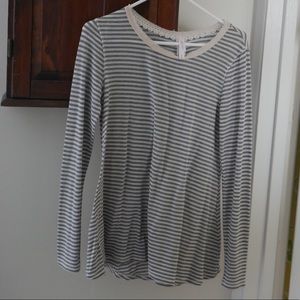 Xhilaration striped long sleeve shirt